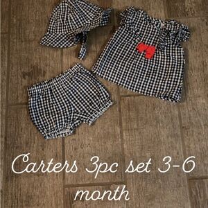 Baby girls 3-6 month 3pc set